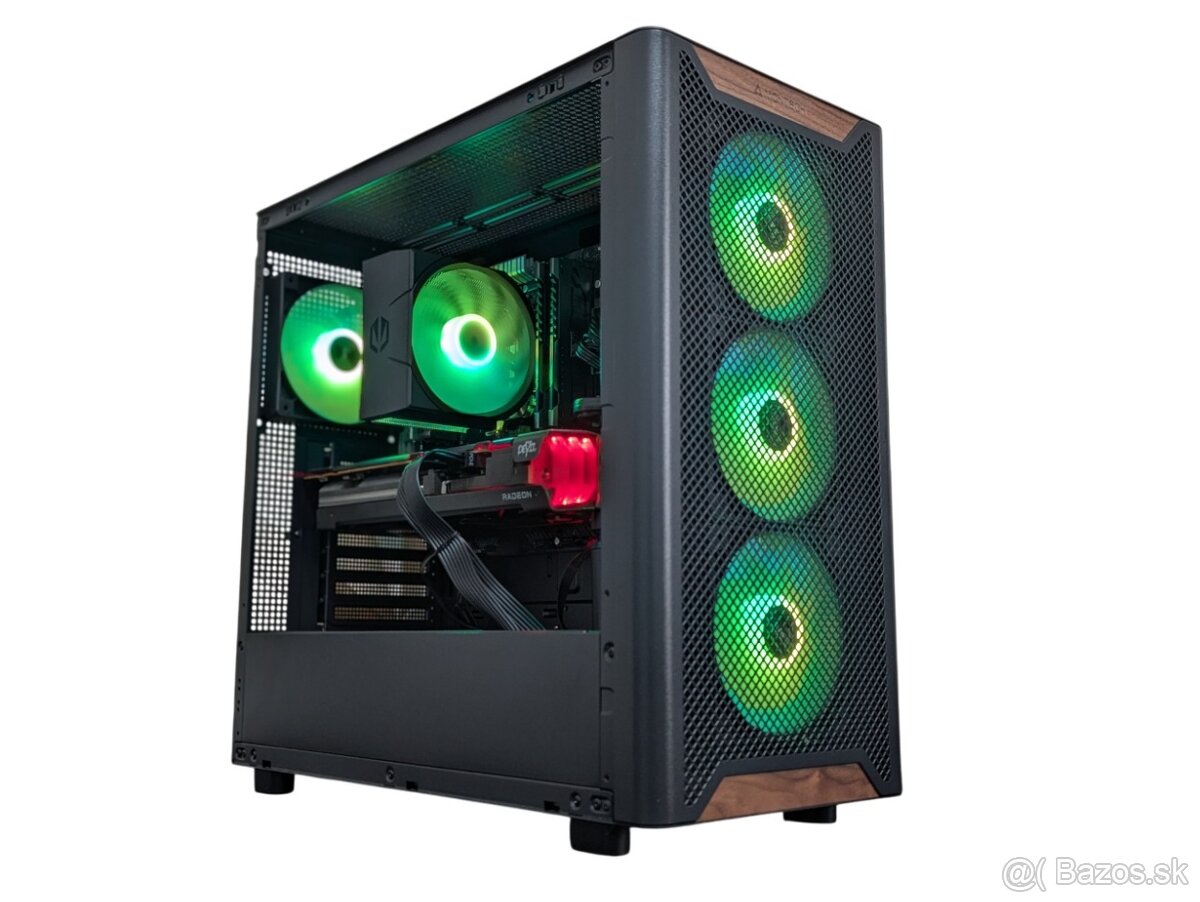 Herné PC AMD RYZEN 5 5600XT, RX6700XT 12GB, 16GB, 500GB NVMe