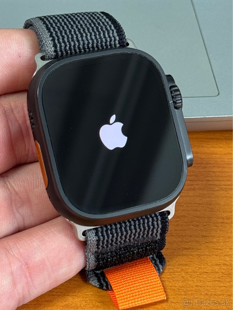 Apple Watch ULTRA 2 49mm LTE BLACK - záruka, 100% zdravie