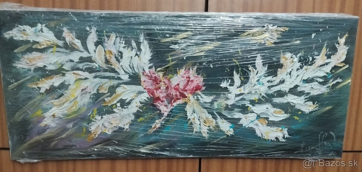 Olejomaľba, signovaná