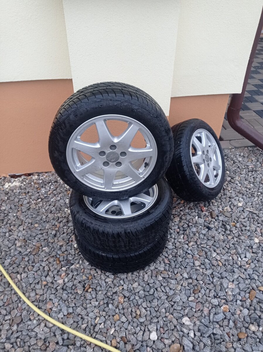 Komplet zimnú sadu na Škoda,Vw,Seat - 5x100 185/55 R15