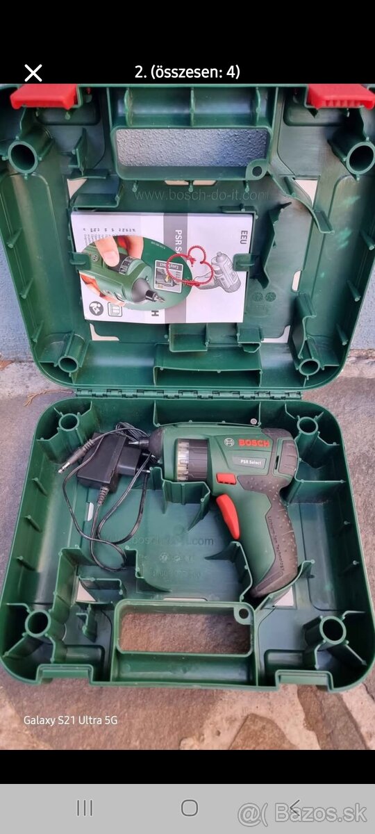 Bosch aku skrukovač