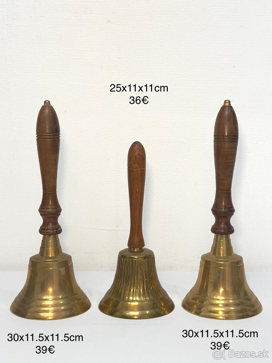 Sada stolových zvončekov