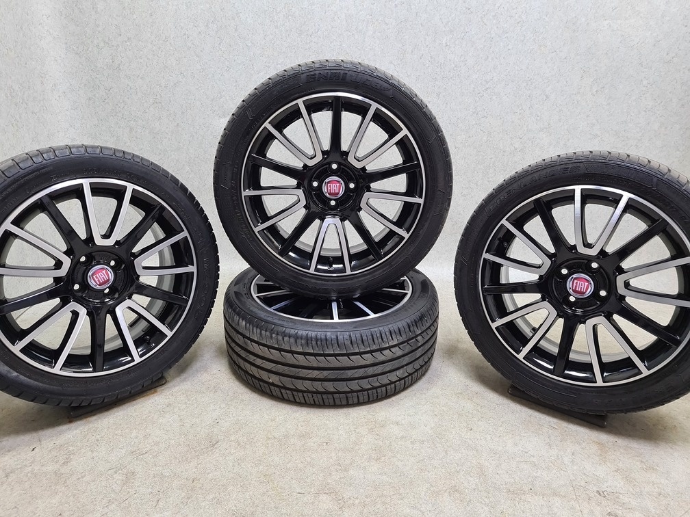 Alu disky Fiat 4x98 17" +☀️letné pneu 225/45 R17