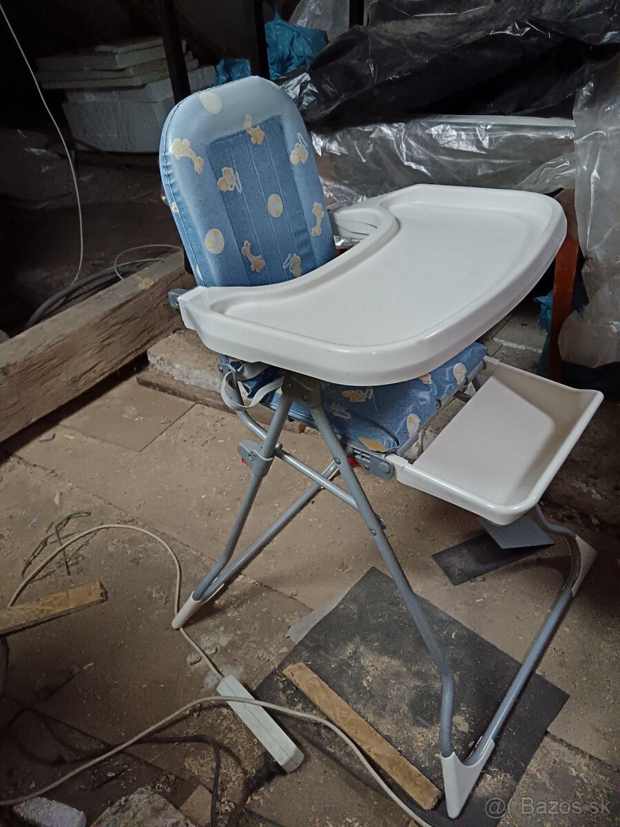 Detská kŕmiaca stolička
