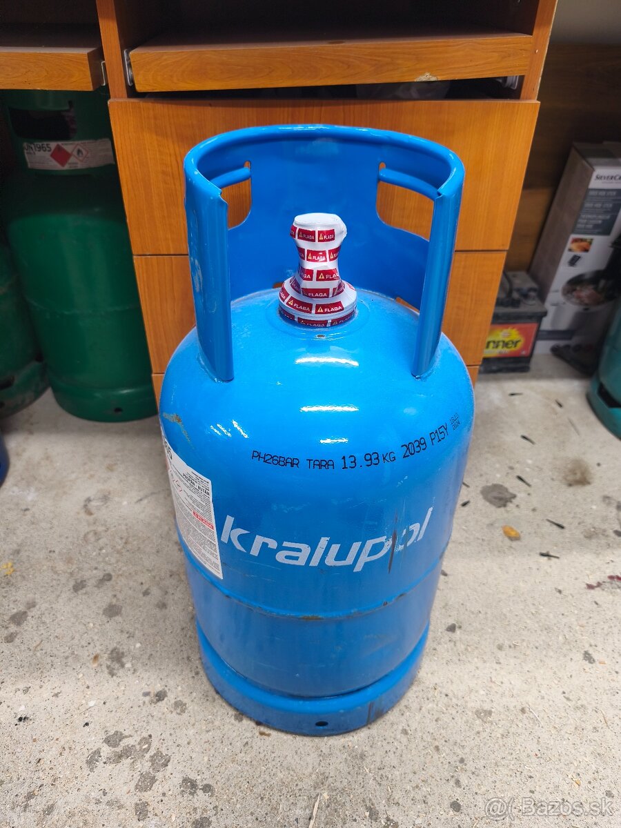 Vymieňam plynové flaše 10kg