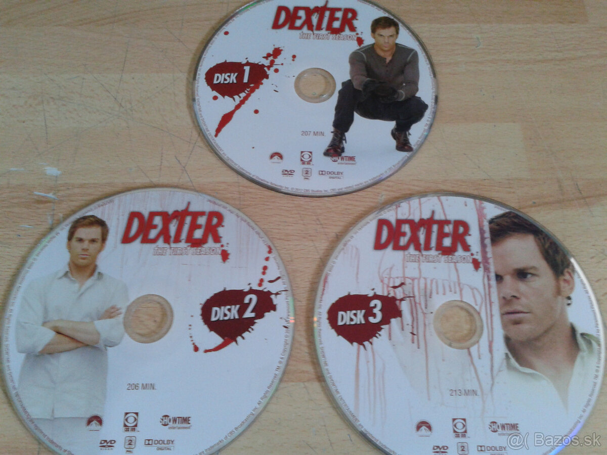 original dexter serial chyba len 1dvd+ine original dvd