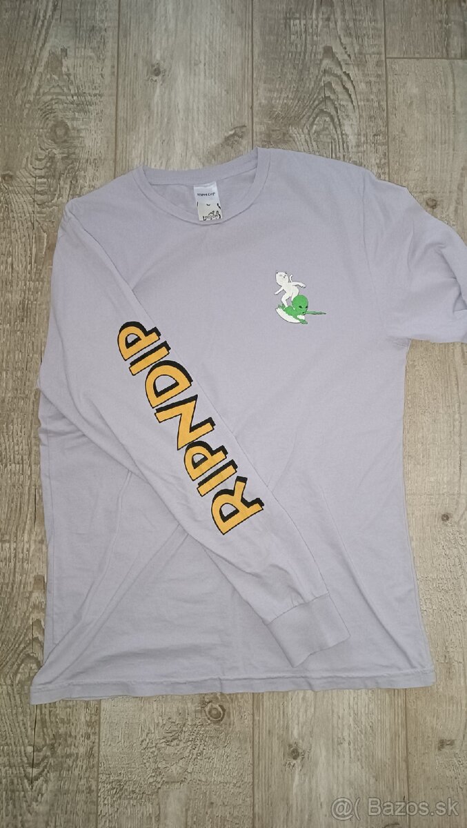 Ripndip tričko s dlhým rukávom