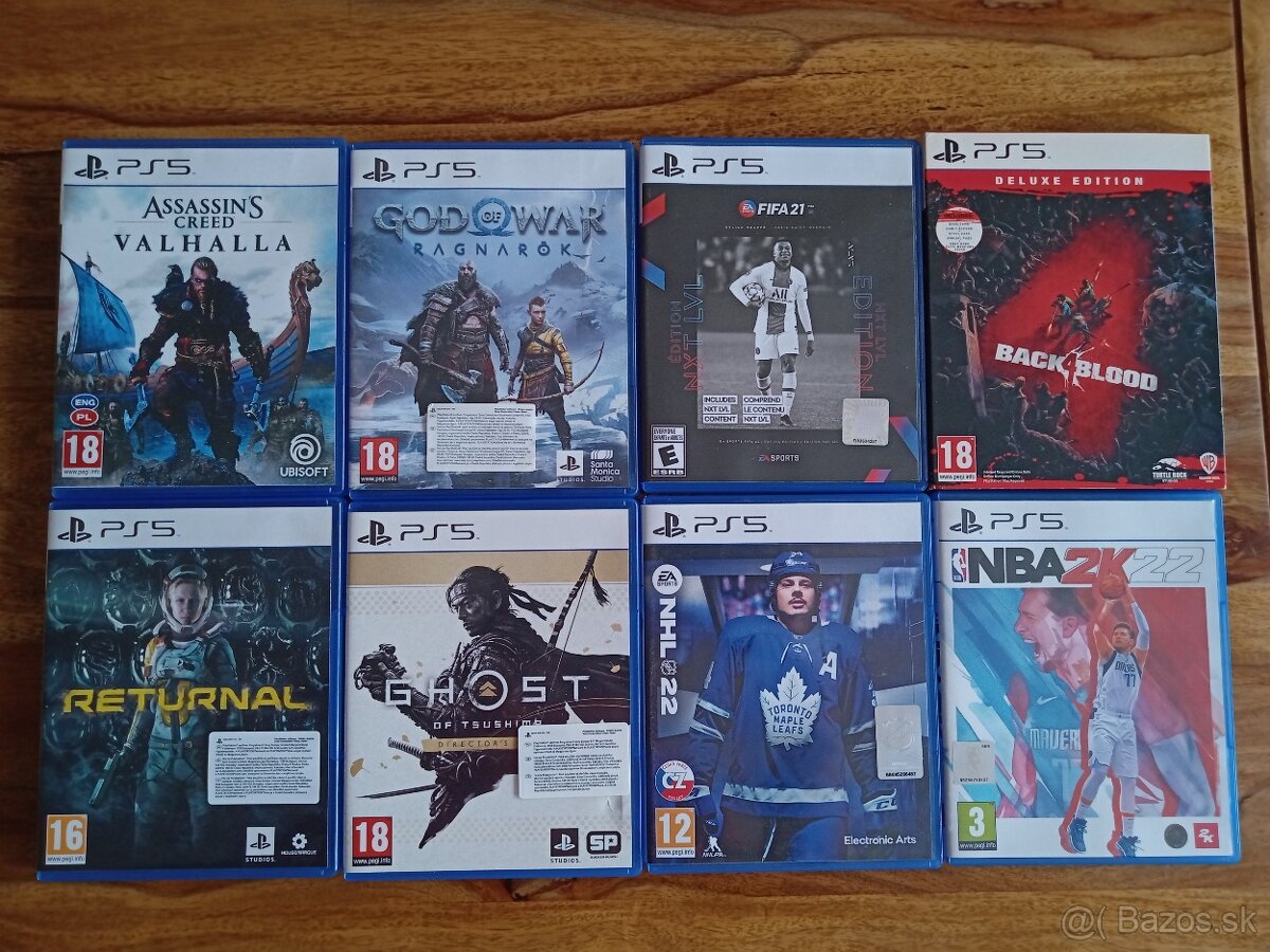 Predám hry na Playstation 5