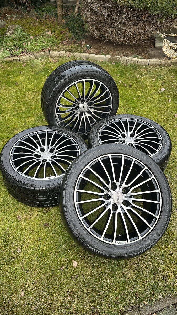 ALU disky Brock 7,5Jx17H2, 5x120