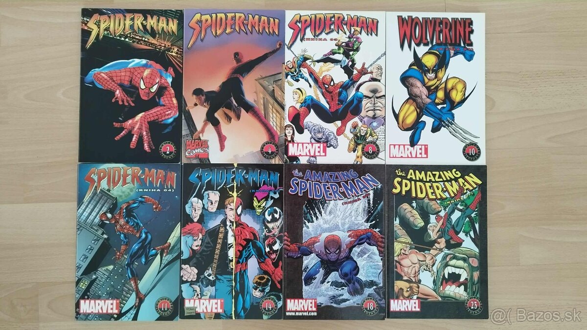Predam velku zbierku komiksov – Spider-man