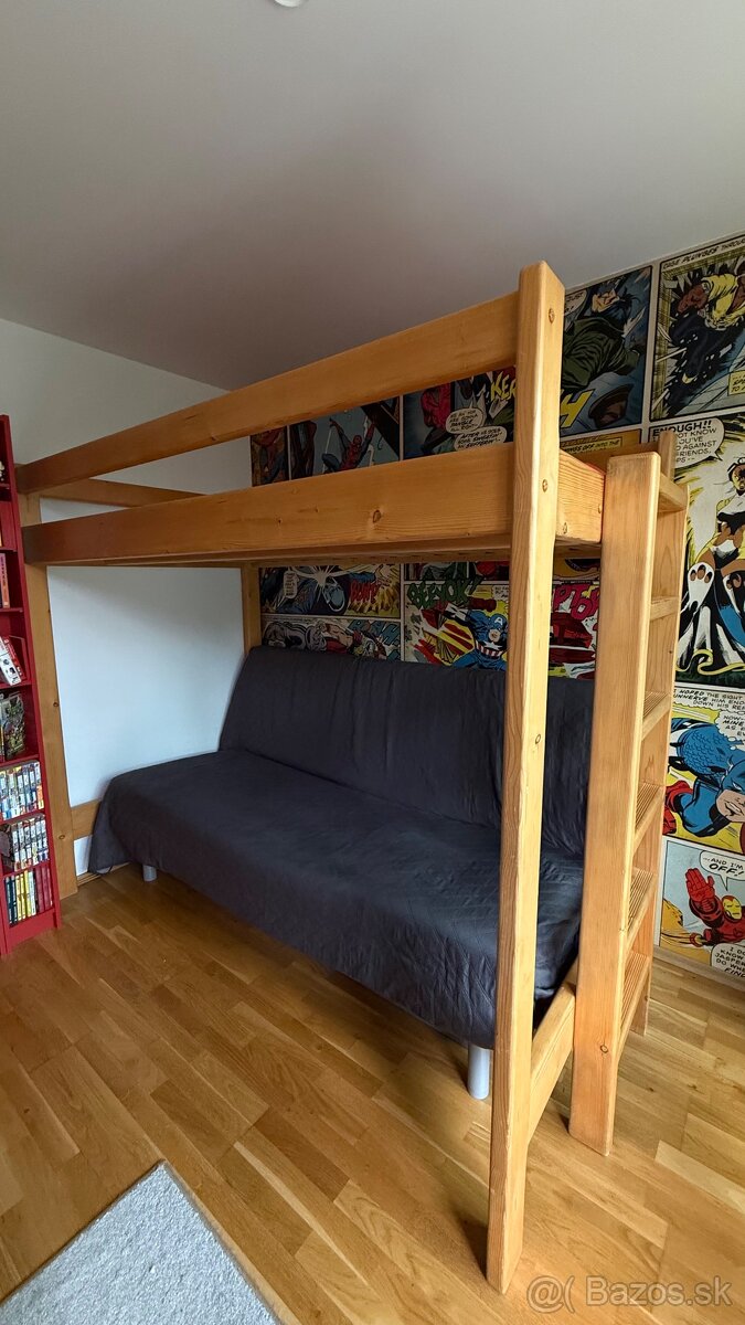 Detská posteľ poschodová