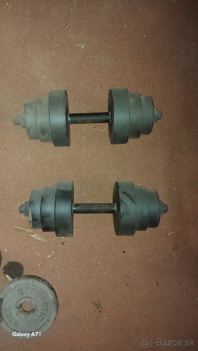 Činky  2x 25 kg