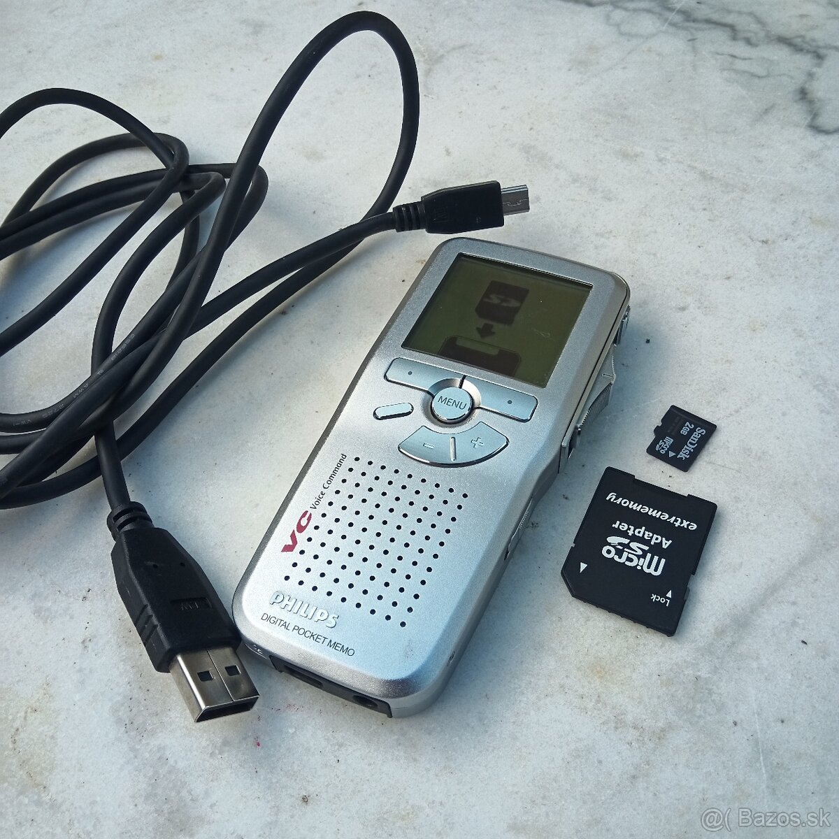 digitálny vreckovy diktafón PHILIPS DPM 9620