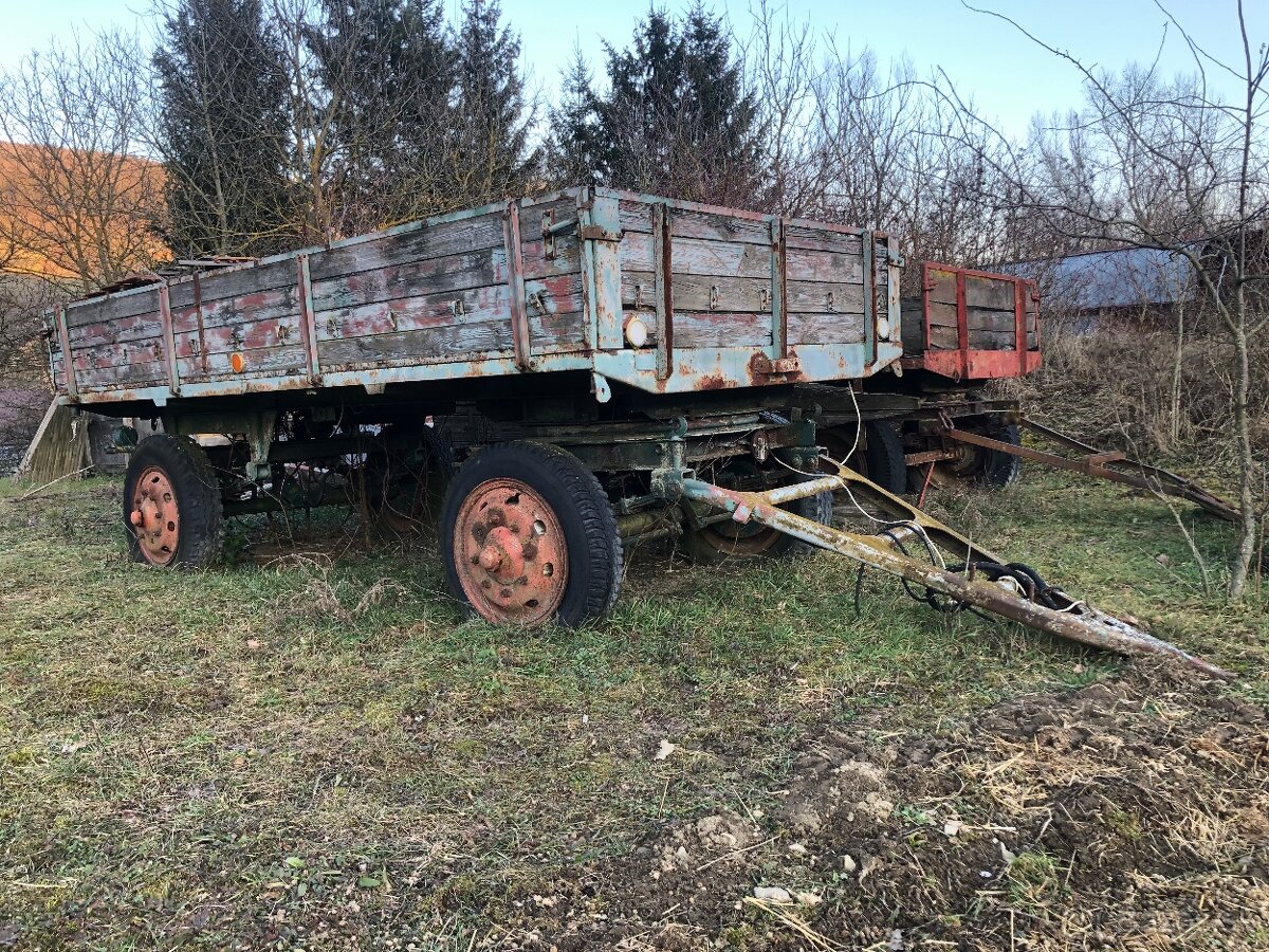 Vlečky za traktor - štvorkolesové