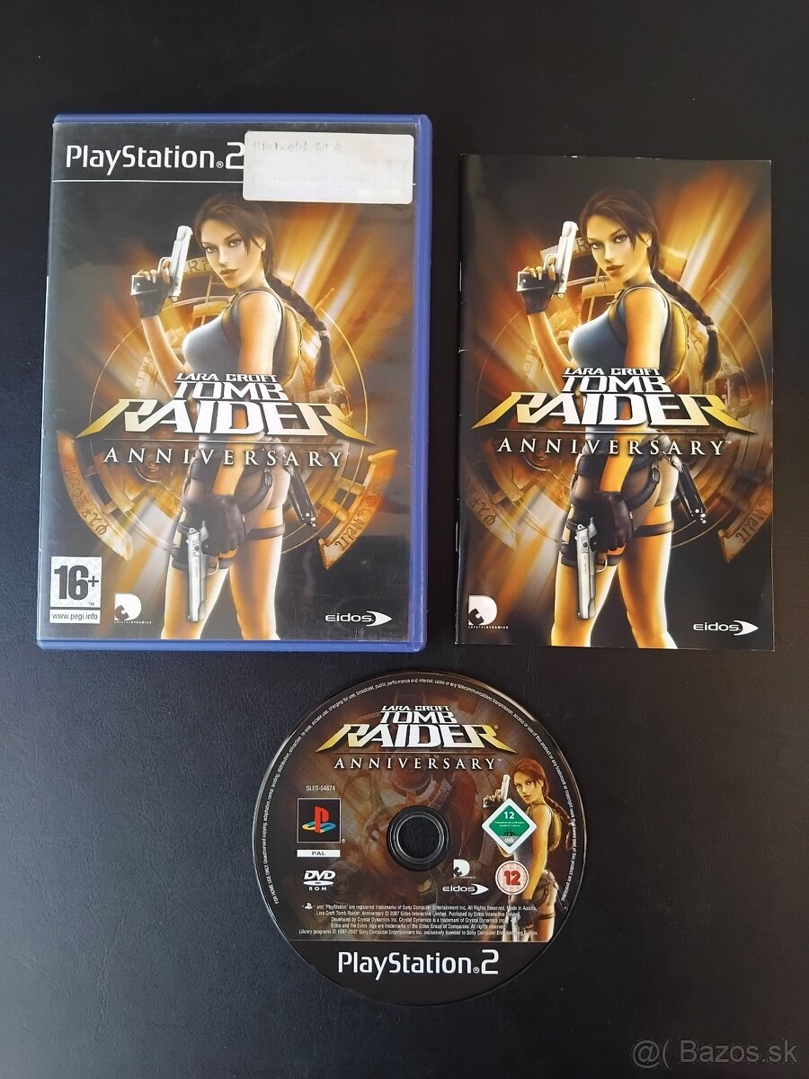 Hra pre PS2 - Lara Croft Tomb Raider Anniversary