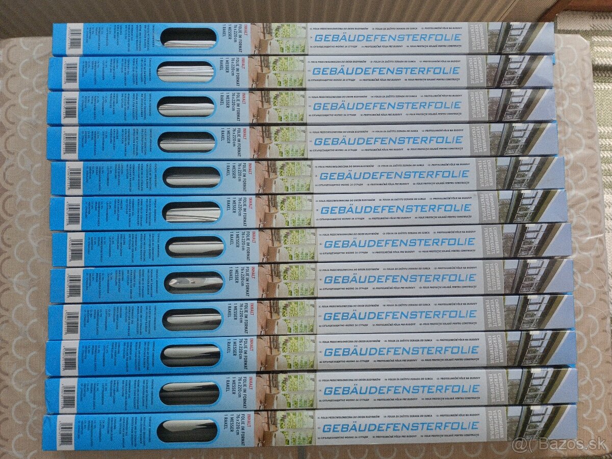 Protislnecne folie na okna