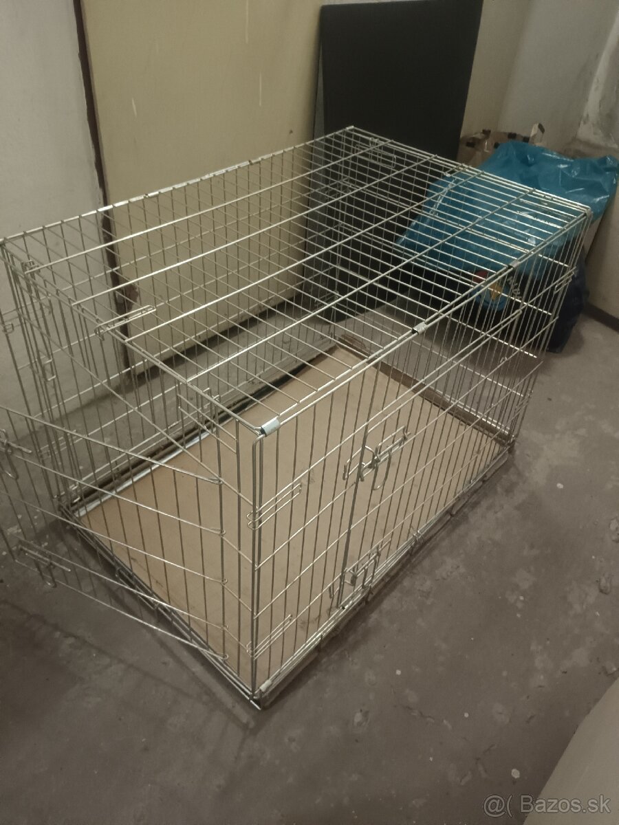Väčšia klietka pre psa