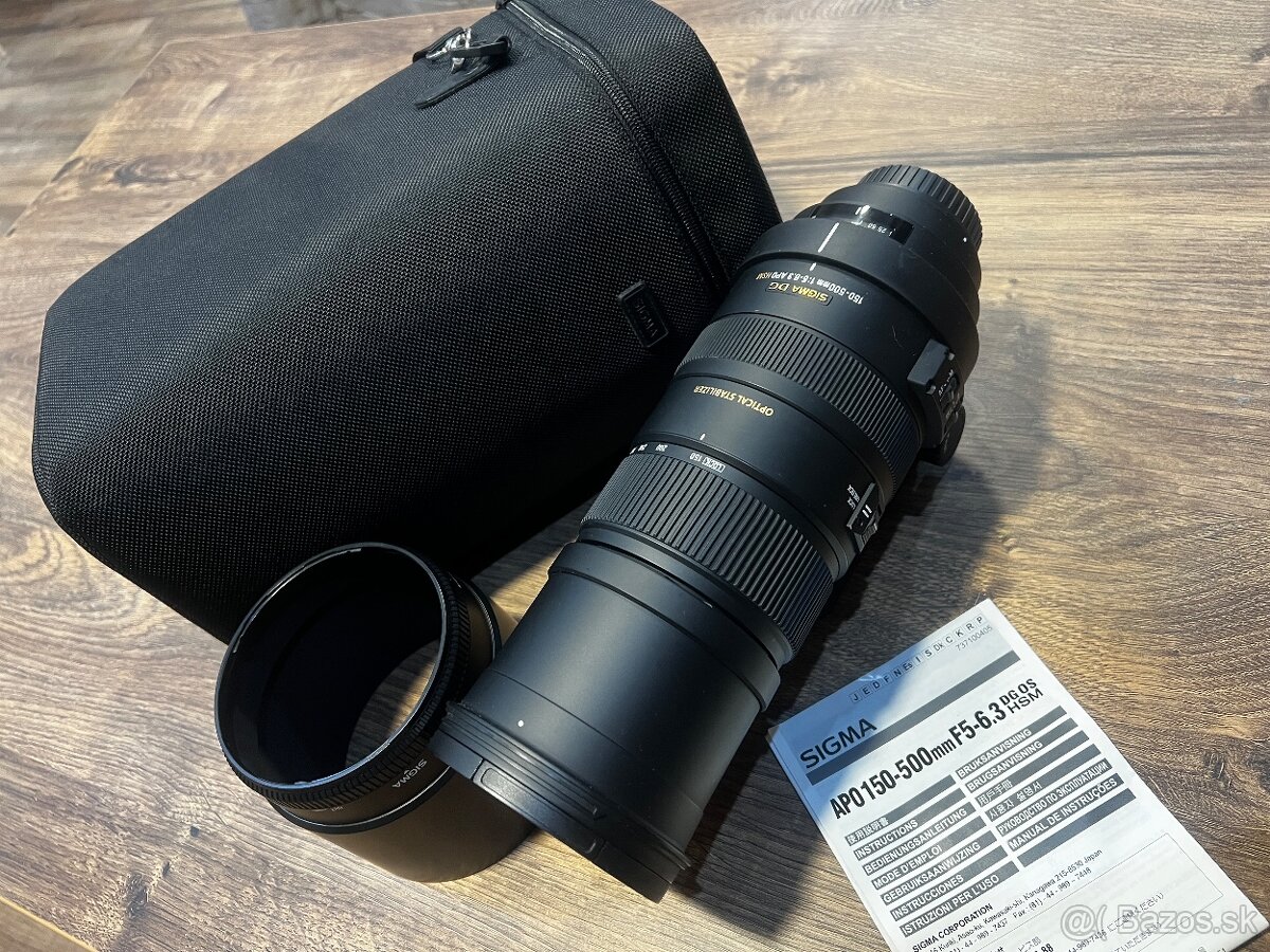 Sigma APO 150-500mm F5-6,3