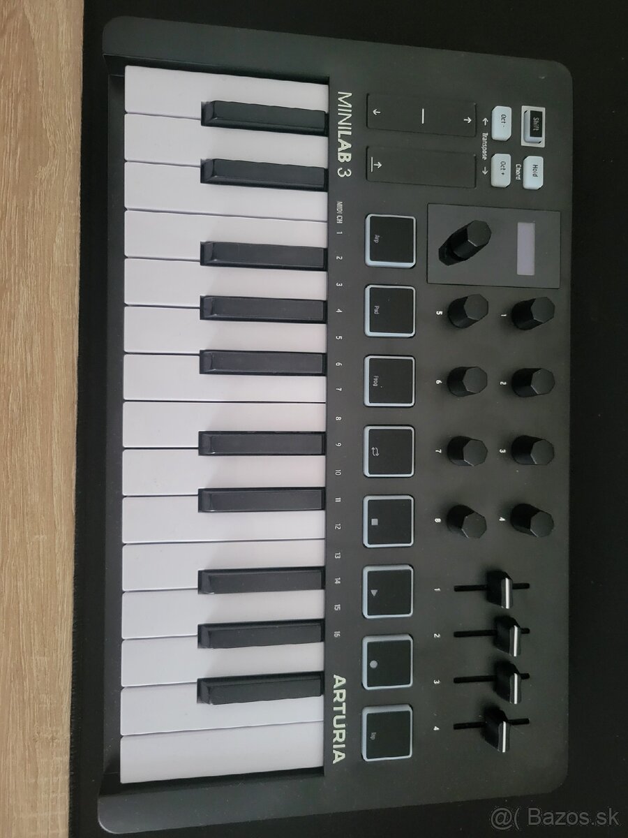 Arturia MiniLab 3 MIDI keyboard Black