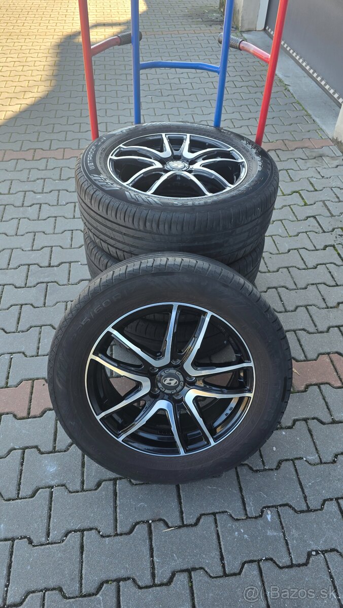225/60 R17 Kolesá z Hyundai Tucson 2017