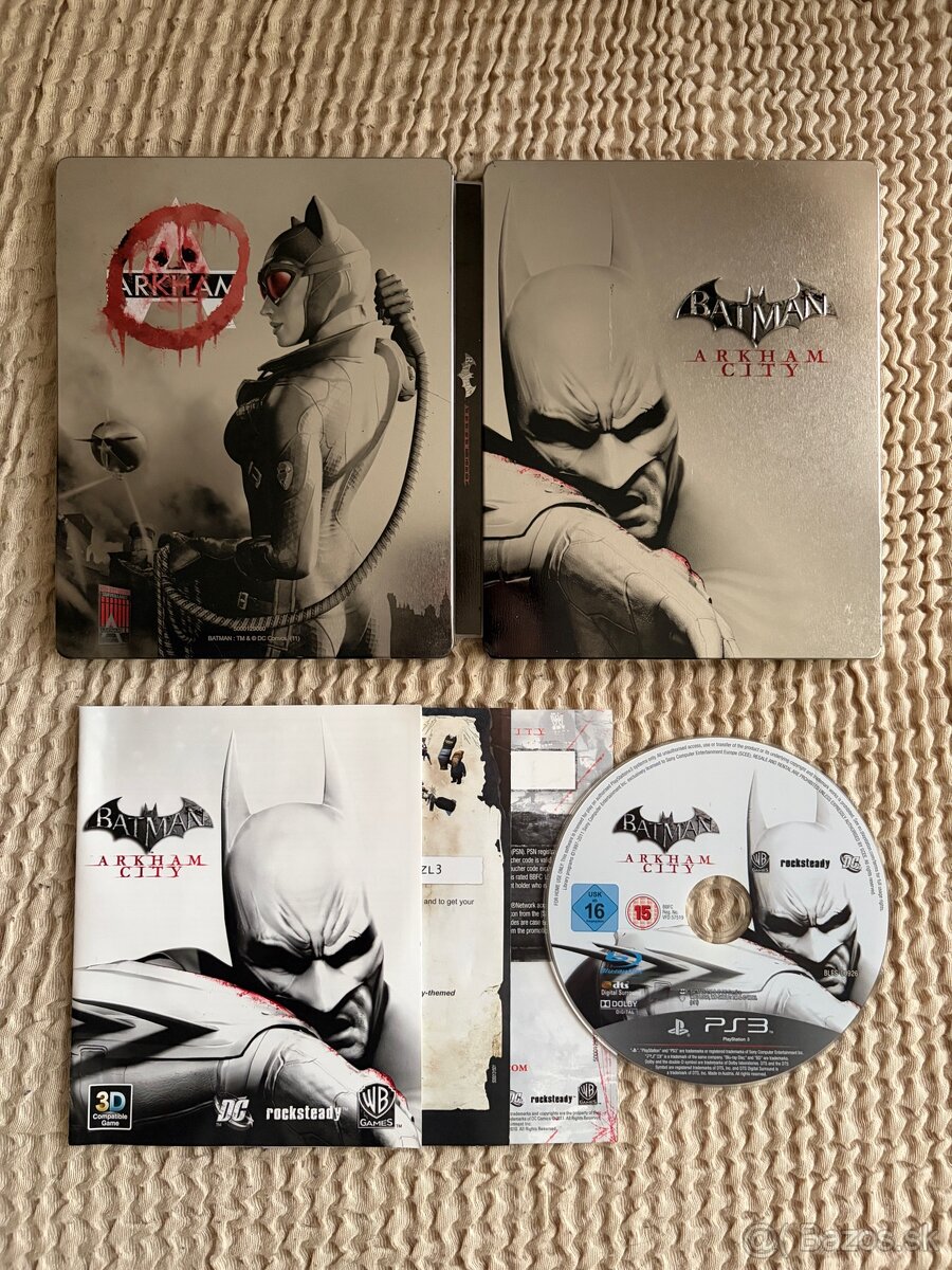 Batman arkham asylum steelbook ps3