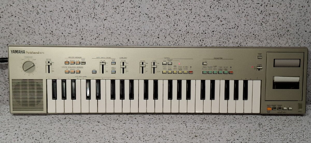 YAMAHA PORTA SOUND MP-1 》Rare Vintage elektronické klávesy