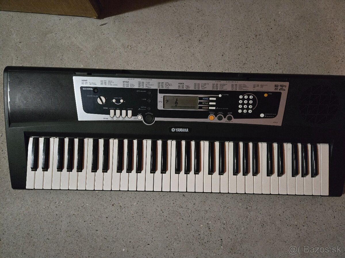 Digitálne piano - klavir Yamaha YPT 210