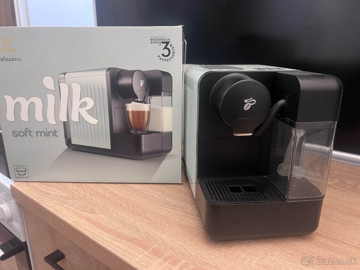 TOP – Kapsulový kávovar so zásobníkom na mlieko