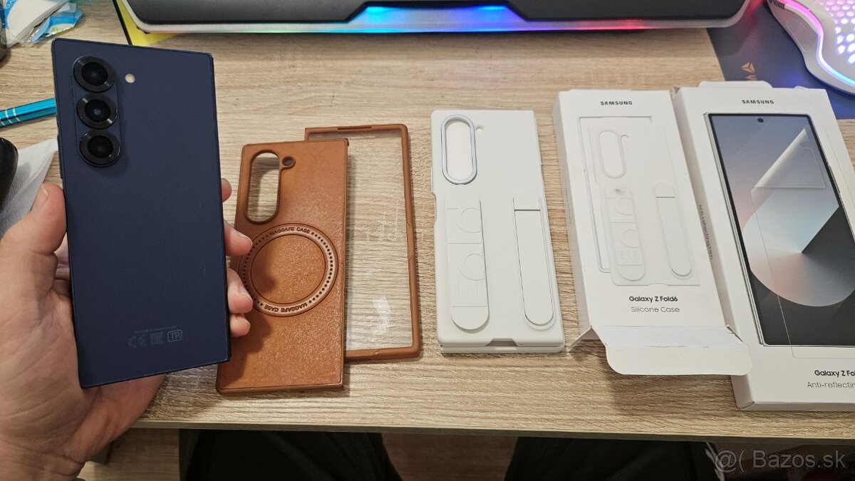 Samsung Galaxy Z Fold 6 modrý 256GB - aj vymením