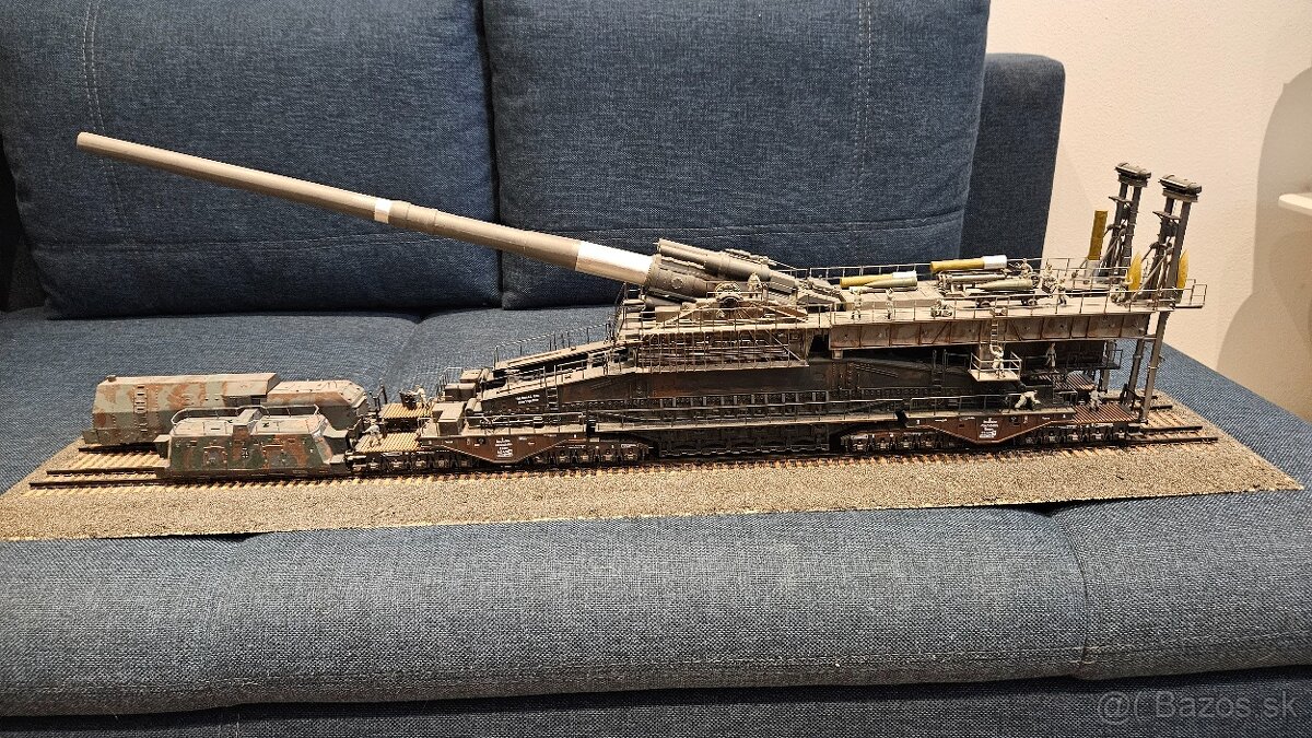 1:72 delo Dora (Schwerer Gustav)