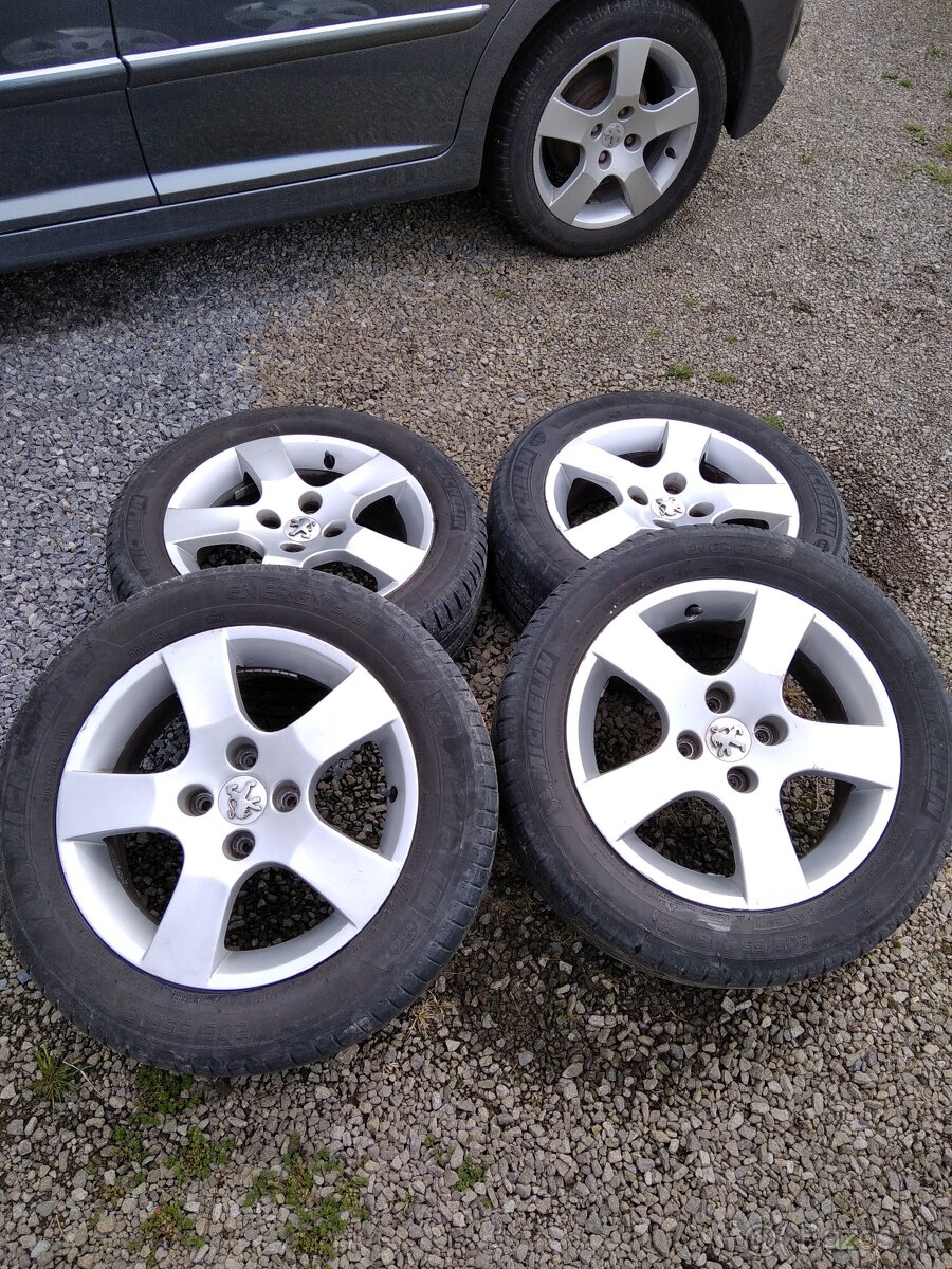 R16 originál PEUGEOT 207 rozteč 4x108 ET 27