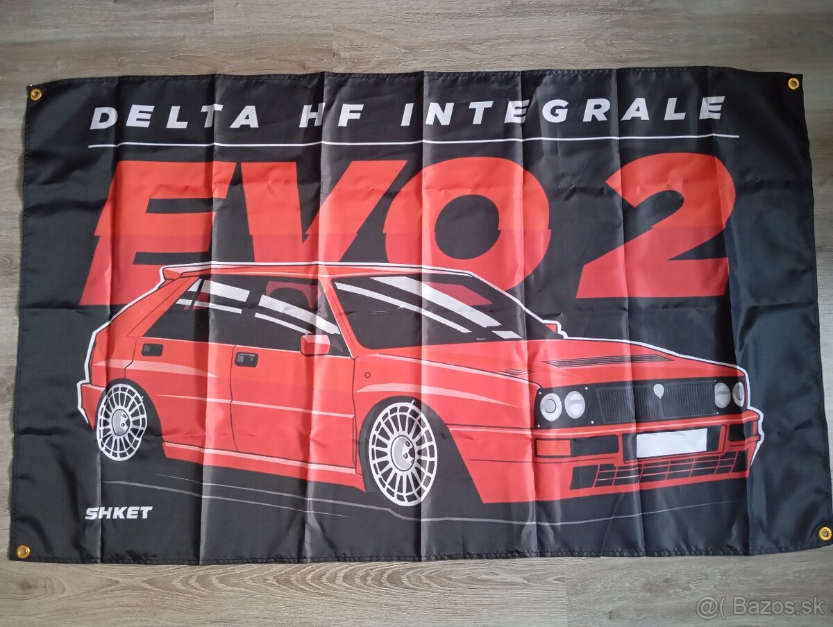 Lancia Delta EVO 2 dekorácia na stenu