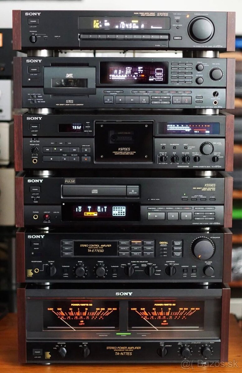 SONY ES SET, THORENS TD 318, NEW TRIANGLE ANTAL 902