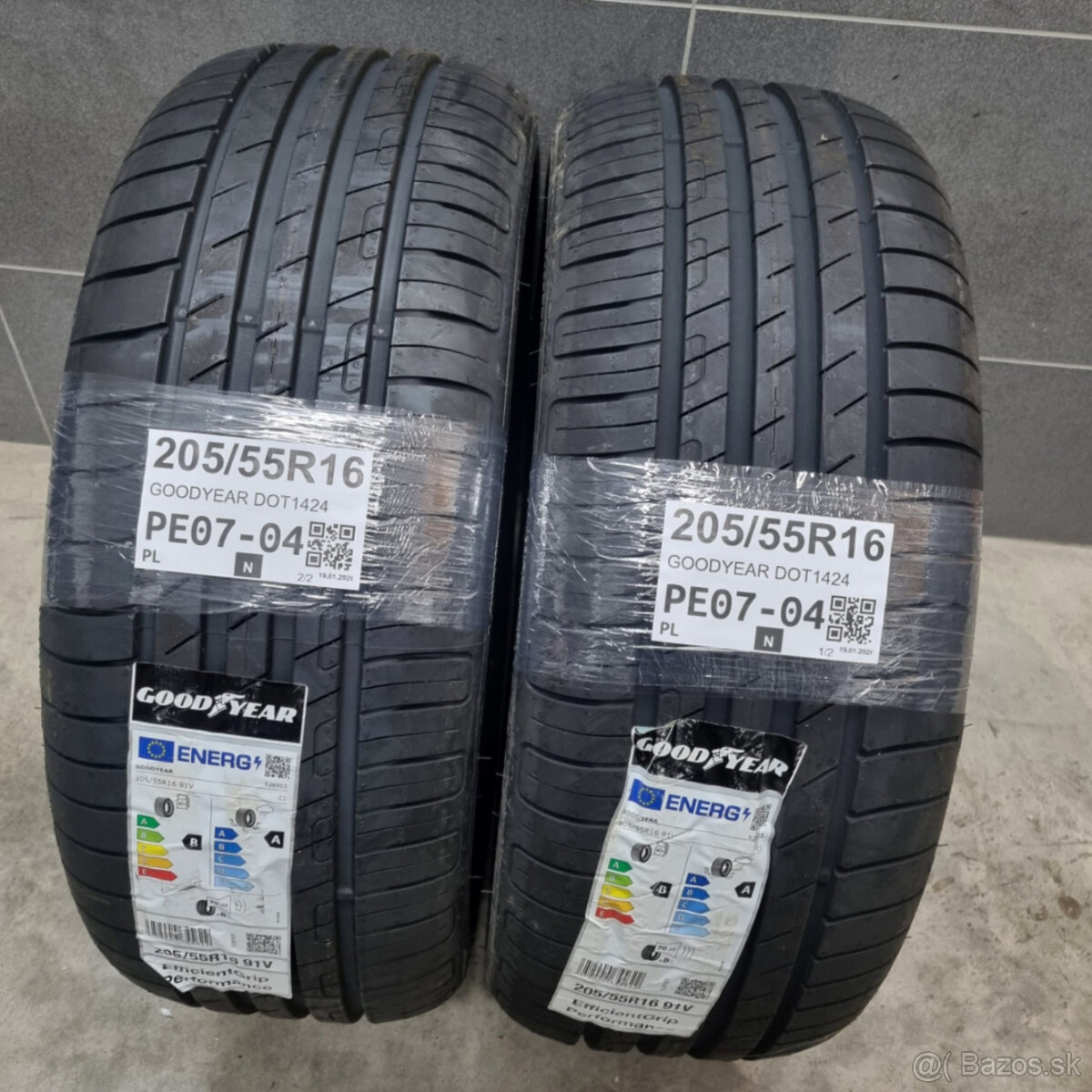 Letné pneumatiky 205/55 R16 GOODYEAR