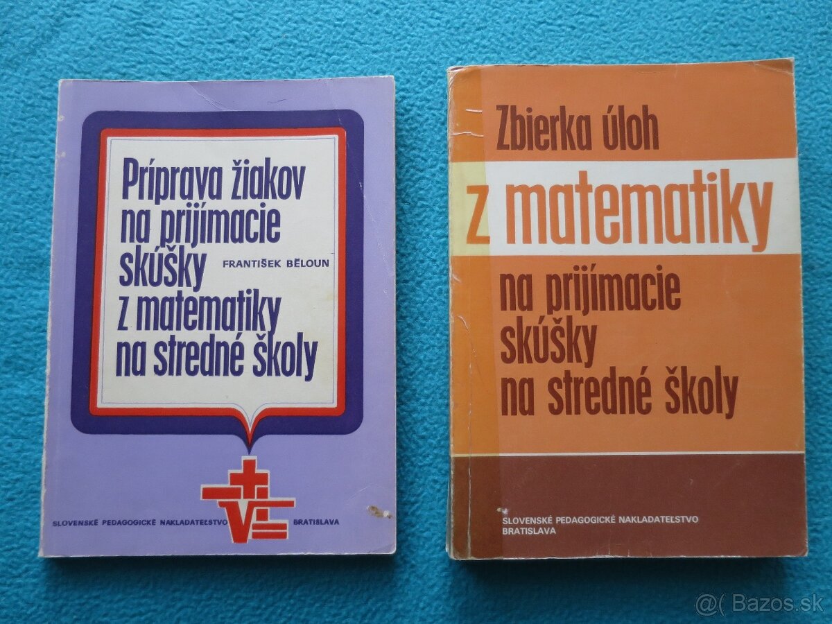 2x zbierka úloh z matematiky  (1981, 1989)
