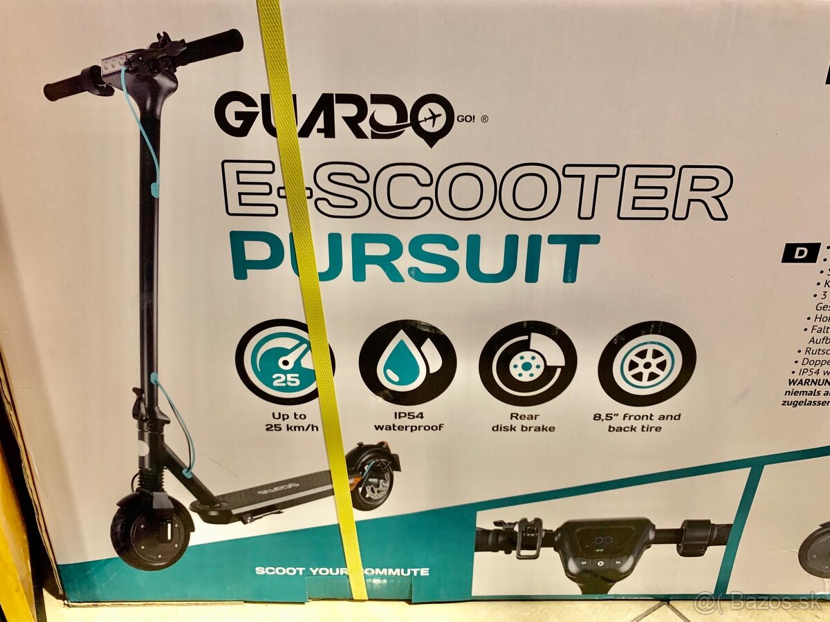 Elektricka kolobežka guardo e-scooter