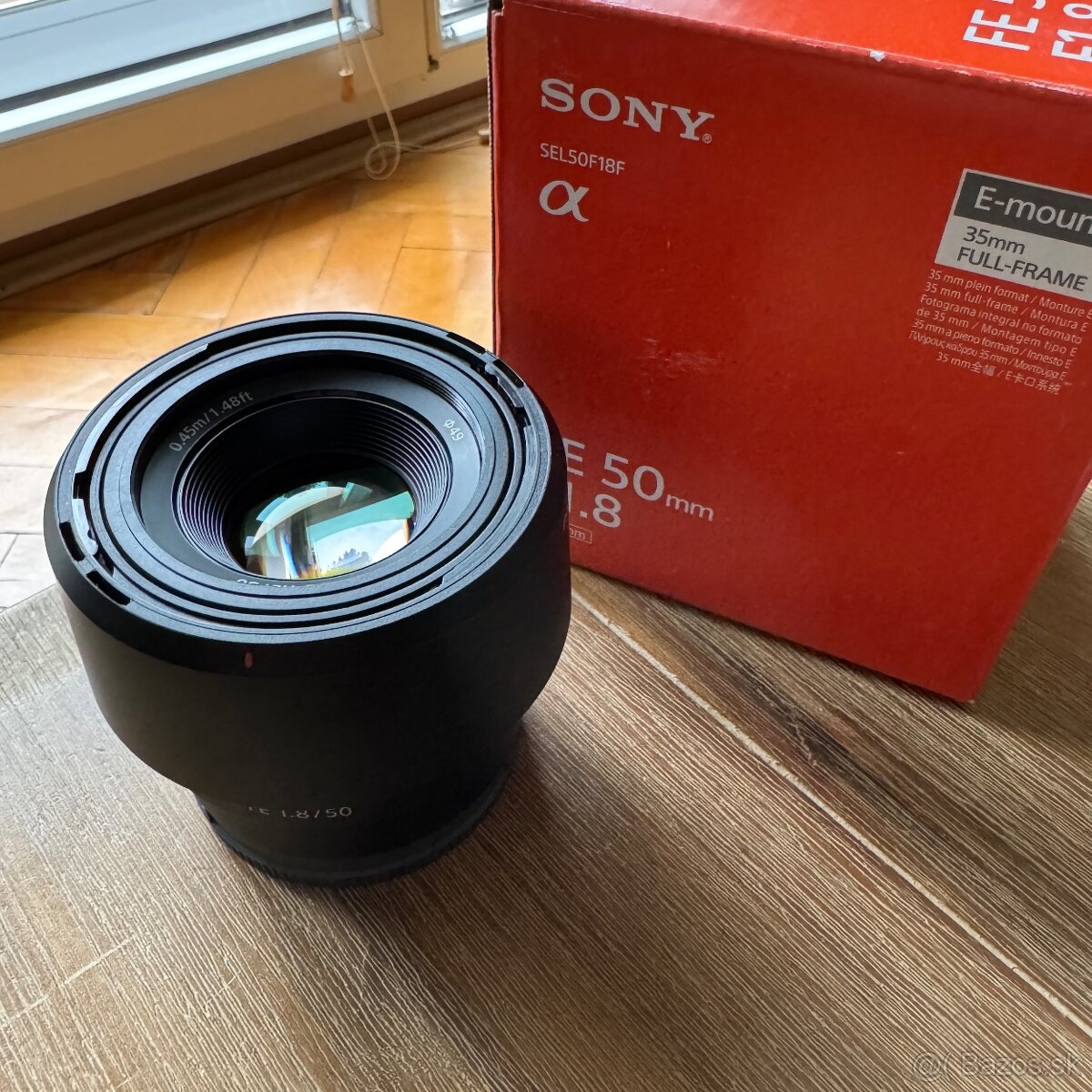 Sony 50mm f1.8 - E-mount