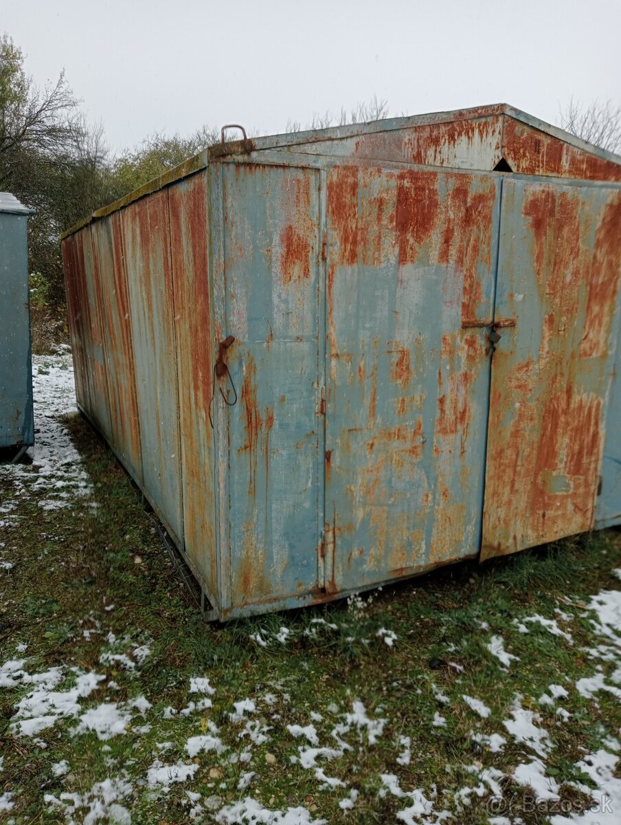 PREDÁM PLECHOVÝ SKLAD
