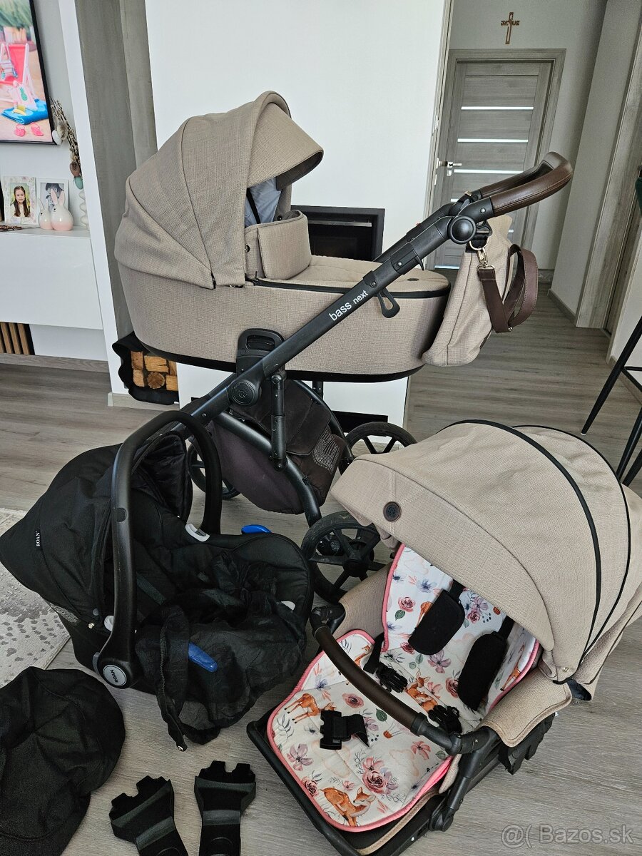 Roan bass next béžový