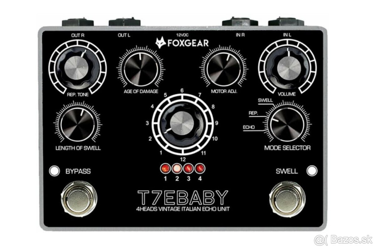 Predám delay/reverb Foxgear T7E Baby