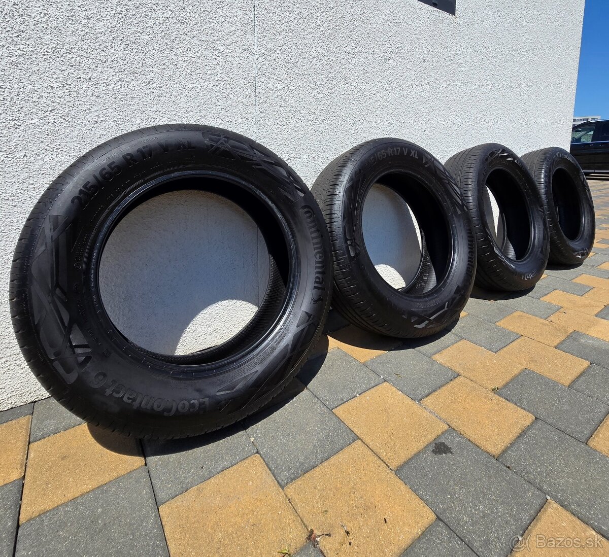 letné pneumatiky Continental EcoContact 6 215/65 R17 XL