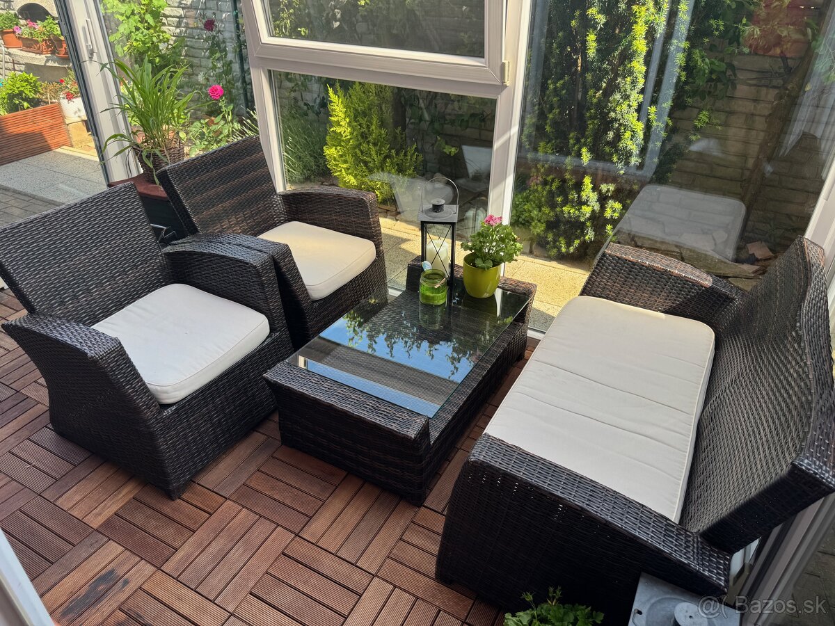 Záhradné sedenie set - JYSK