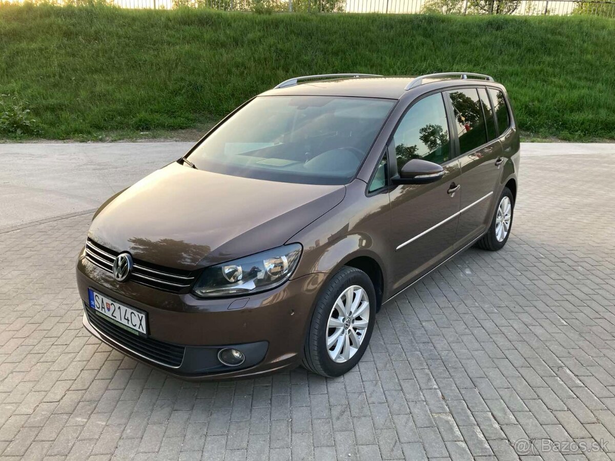 VW Touran, 2014, 130 kW, dsg