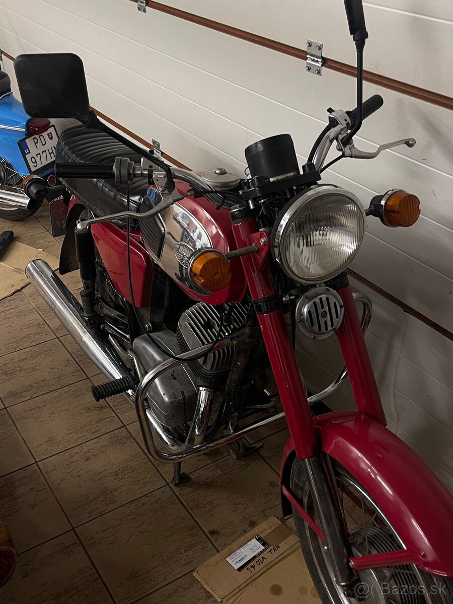 Jawa 350 typ 634 – plne funkčná, bez TP