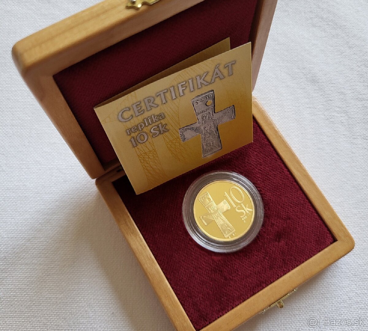 REZERVOVANÁ Zlatá replika 10 Sk 2008, NBS č. 175