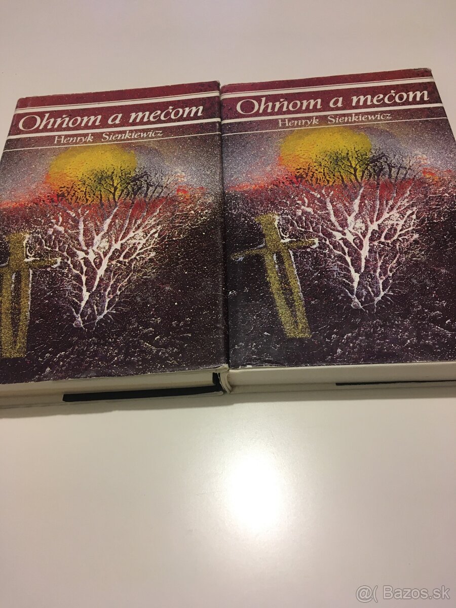 Predám knihy Ohňom a mečom I, II