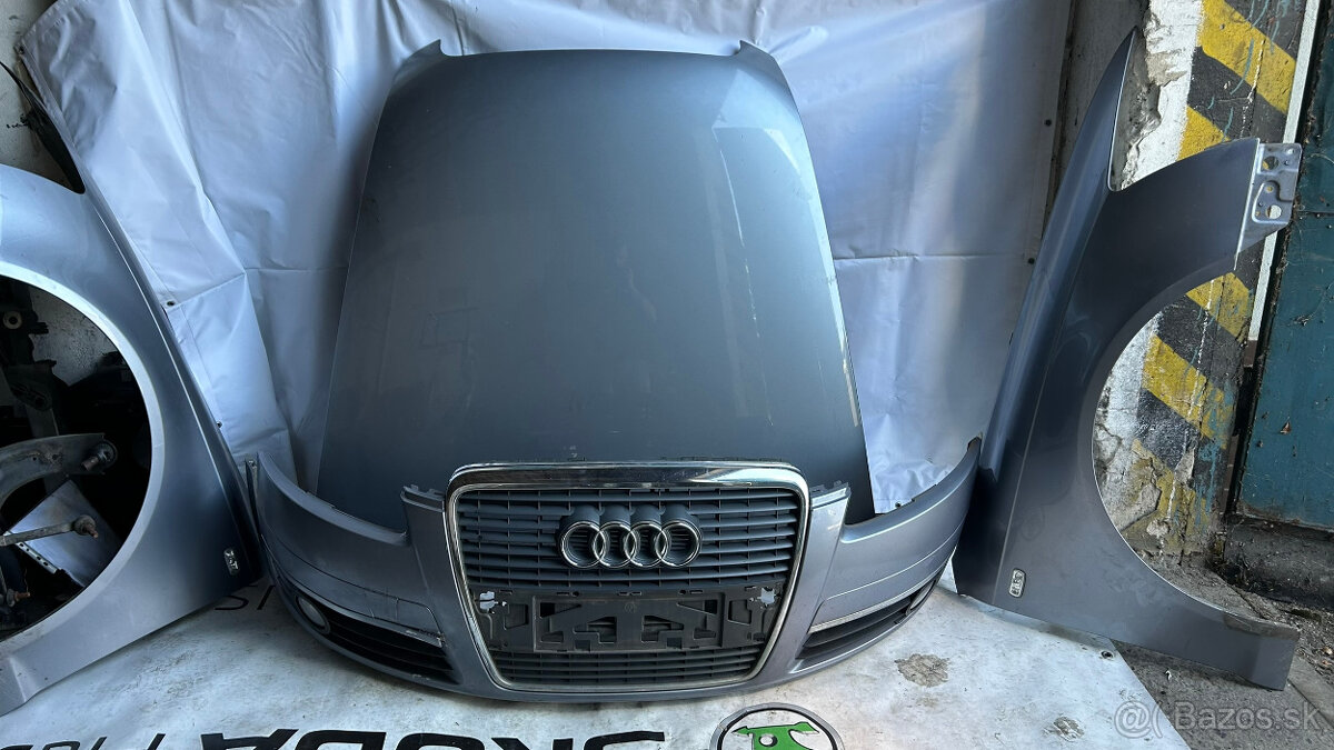 Audi A6 C6 Komplet predok Naraznik , kapoat stena blatnik