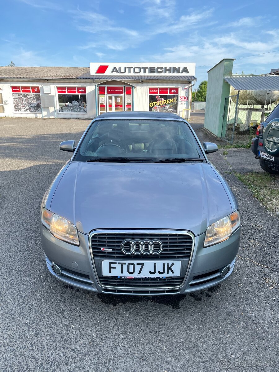 Predám/Vymením Audi A4 B7 2.0tdi 103kw Sline Cabriolet