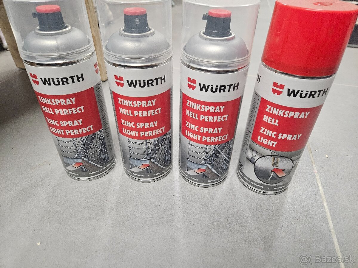 Predam zinkovy sprej WURTH