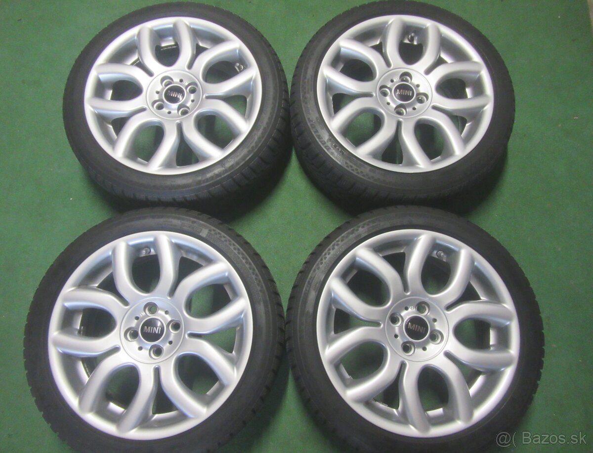 Kolesá zimné Mini Cooper rozteč 4x100 205/45 R17